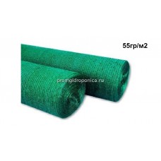 Фасадная сетка 4х50м, 55г/м2 темно-зеленая